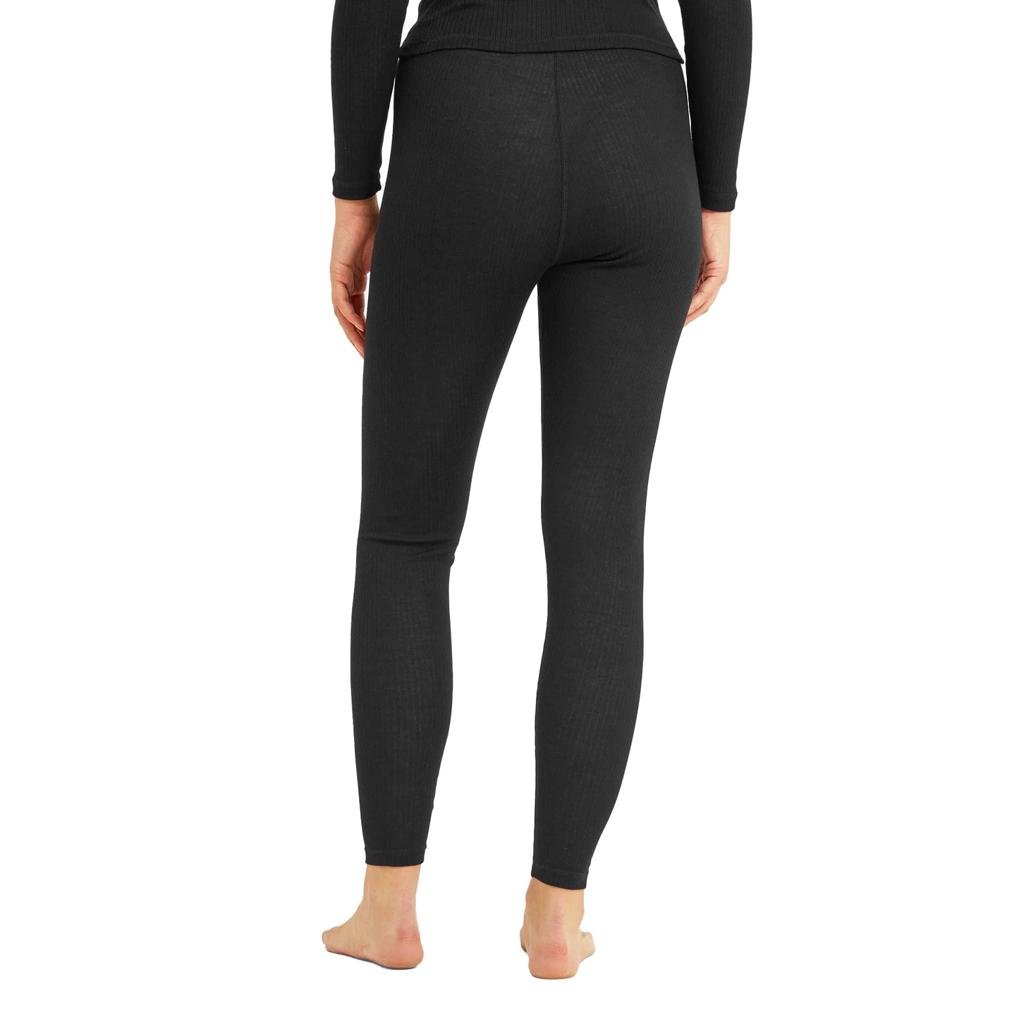 Black - Pack Shot - TOG24 Womens-Ladies Darley Base Layer Set