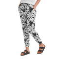 Black - Side - TOG24 Womens-Ladies Cambo Floral Trousers
