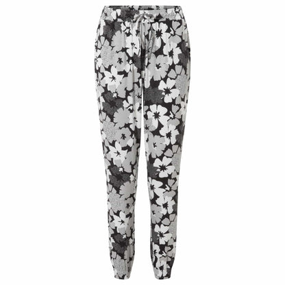 Black - Front - TOG24 Womens-Ladies Cambo Floral Trousers