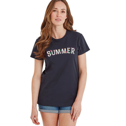 Dark Indigo - Side - TOG24 Womens-Ladies Heidi Hannah Penrose T-Shirt