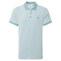 Muted Teal - Front - TOG24 Mens Whitton Birdseye Polo Shirt