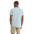 Muted Teal - Back - TOG24 Mens Whitton Birdseye Polo Shirt