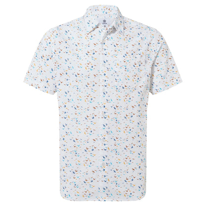 Optic White - Front - TOG24 Mens Conrad Short-Sleeved Shirt