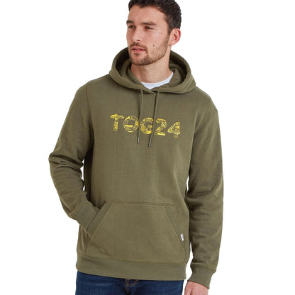 Khaki Green - Side - TOG24 Mens Luke Horton Hoodie