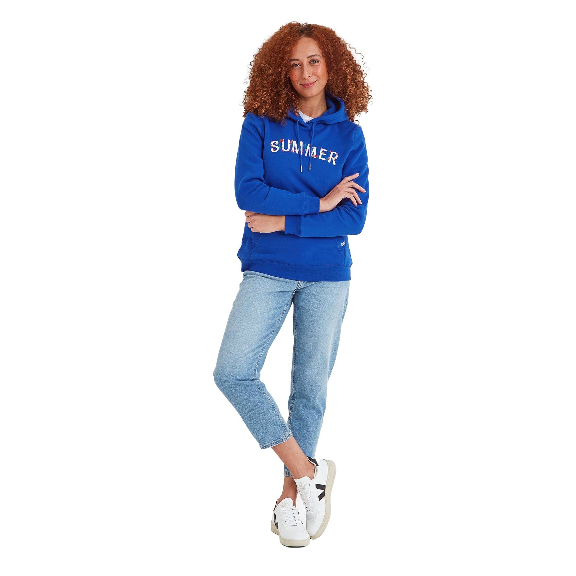 Mykonos Blue - Lifestyle - TOG24 Womens-Ladies Magson Hannah Penrose Hoodie
