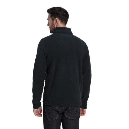 Black - Back - TOG24 Mens Revive Fleece Top