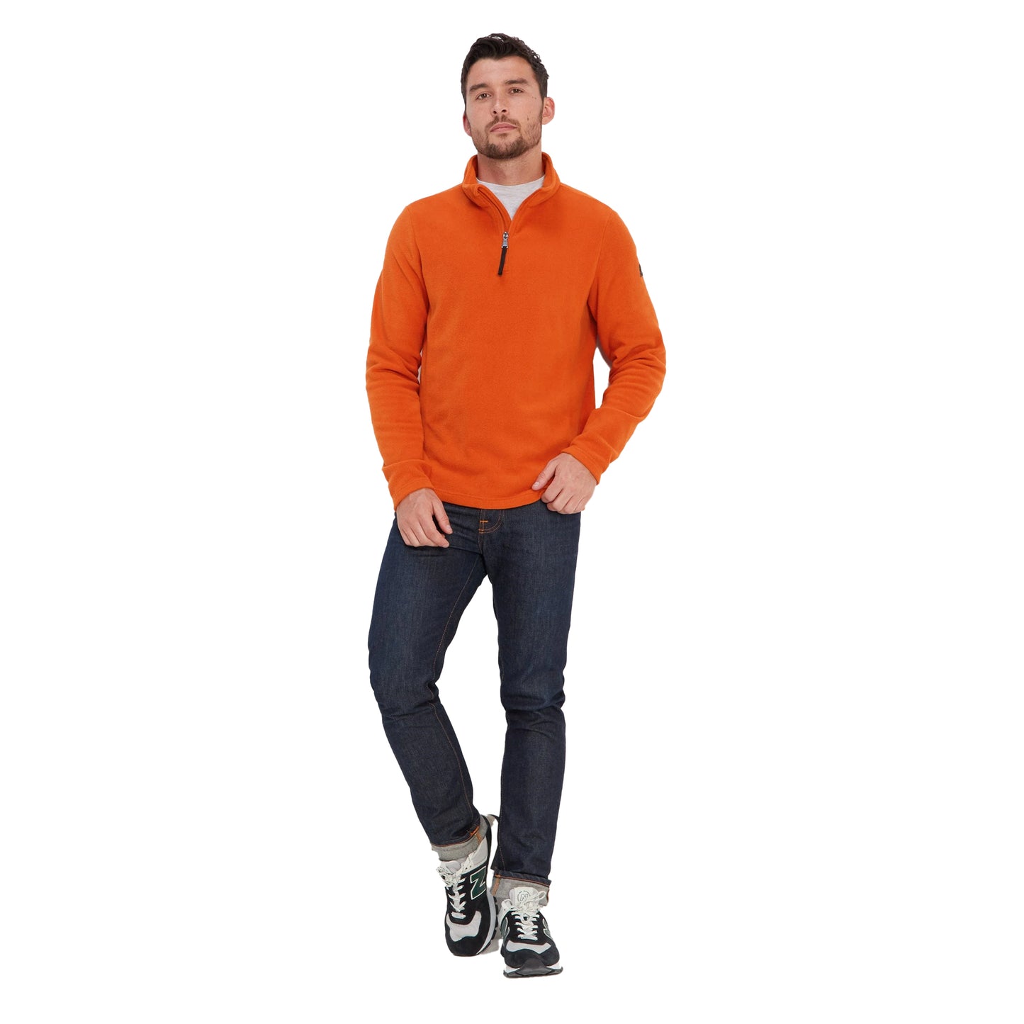 Dark Orange - Lifestyle - TOG24 Mens Revive Fleece Top