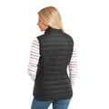 Black - Back - TOG24 Womens-Ladies Gibson Insulated Padded Gilet