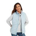 Ice Blue - Side - TOG24 Womens-Ladies Gibson Insulated Padded Gilet