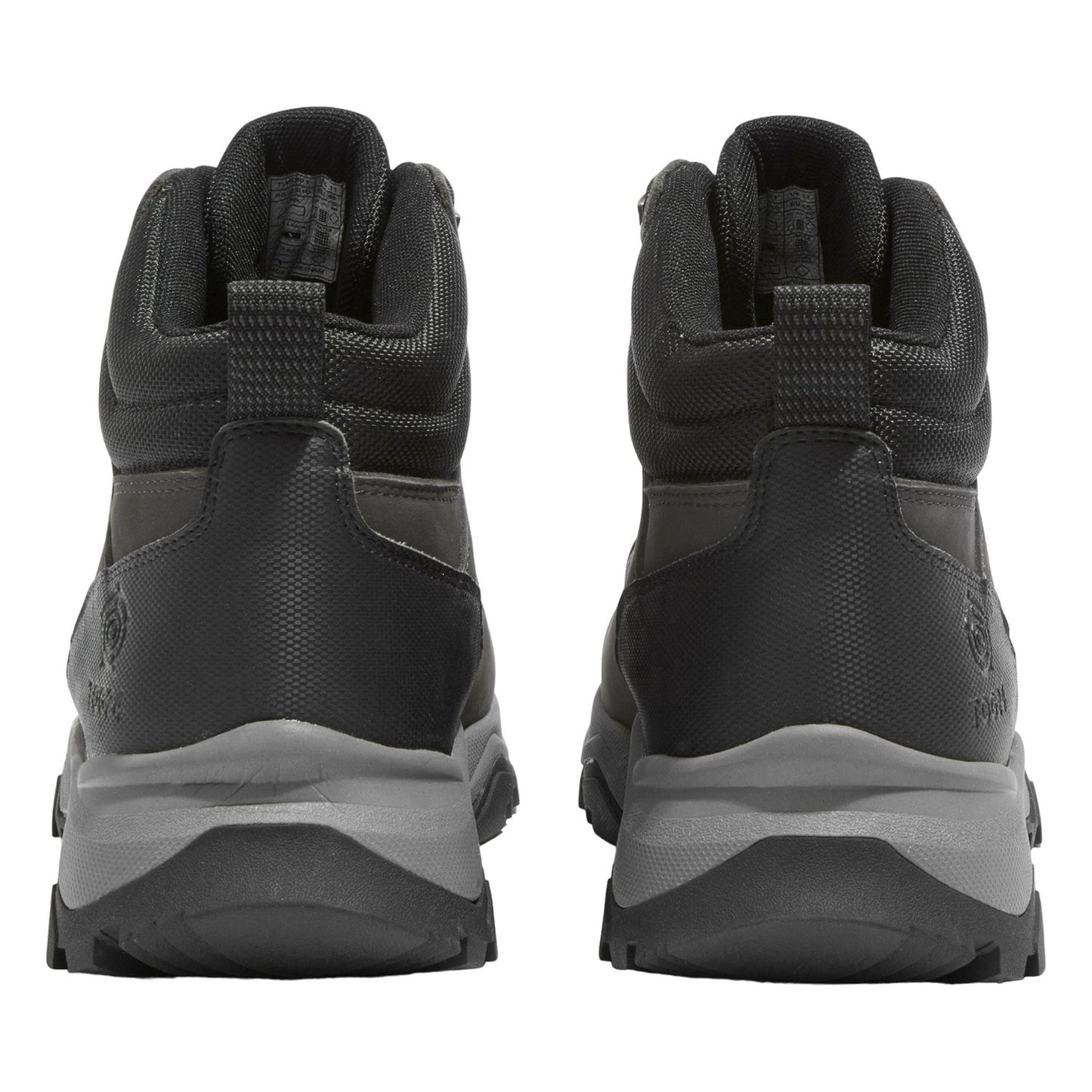 Grey - Close up - TOG24 Mens Tundra Leather Walking Boots