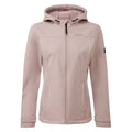 Dusky Pink - Front - TOG24 Womens-Ladies Keld Hooded Soft Shell Jacket