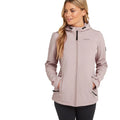 Dusky Pink - Side - TOG24 Womens-Ladies Keld Hooded Soft Shell Jacket