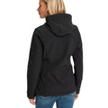 Black - Back - TOG24 Womens-Ladies Keld Hooded Soft Shell Jacket