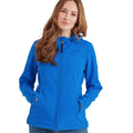 Mykonos Blue - Side - TOG24 Womens-Ladies Keld Hooded Soft Shell Jacket