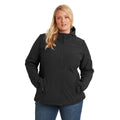 Black - Side - TOG24 Womens-Ladies Keld Hooded Soft Shell Jacket