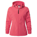 Sunset Coral - Front - TOG24 Womens-Ladies Keld Hooded Soft Shell Jacket