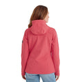 Sunset Coral - Back - TOG24 Womens-Ladies Keld Hooded Soft Shell Jacket