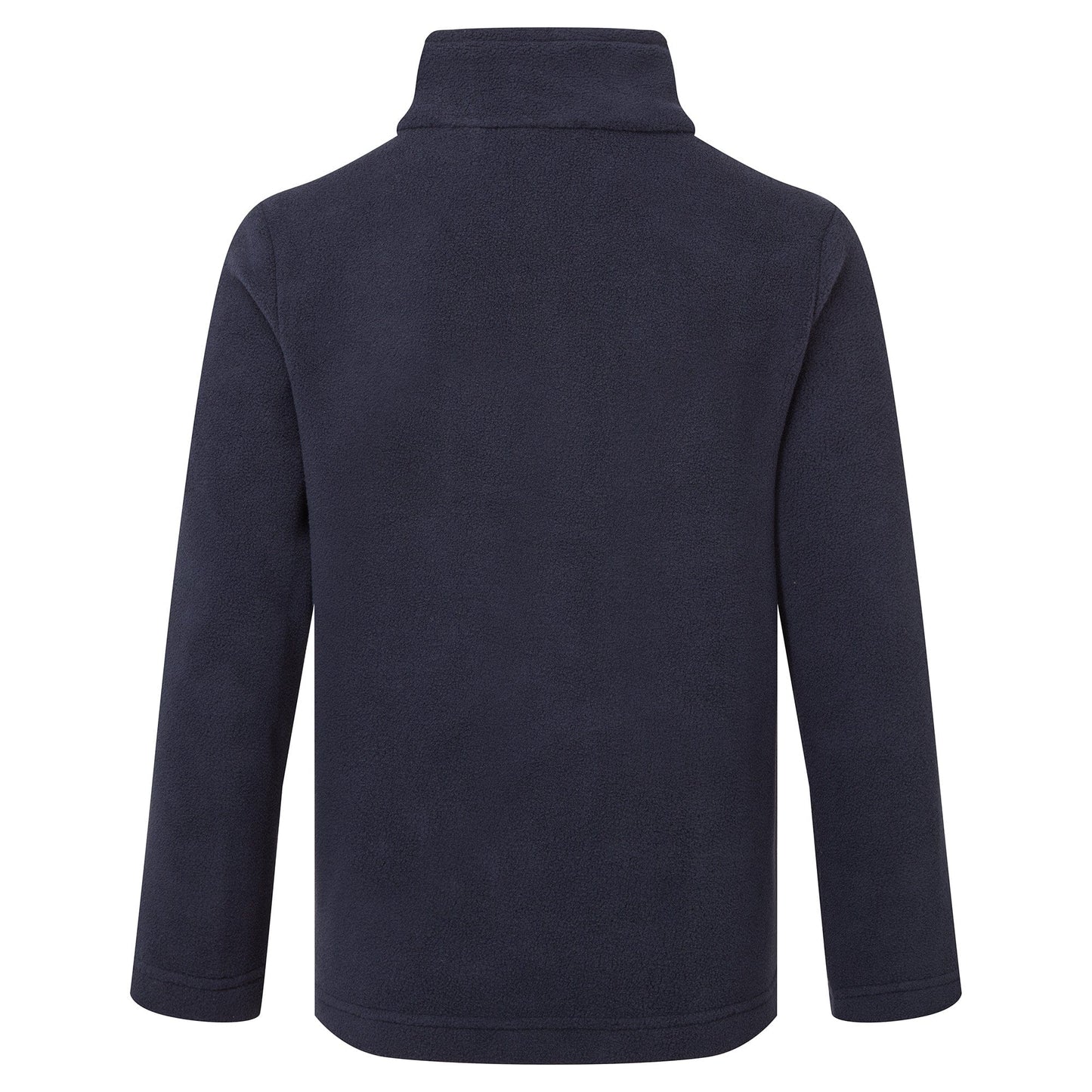 Navy - Back - TOG24 Childrens-Kids Toffolo Zip Neck Fleece Top