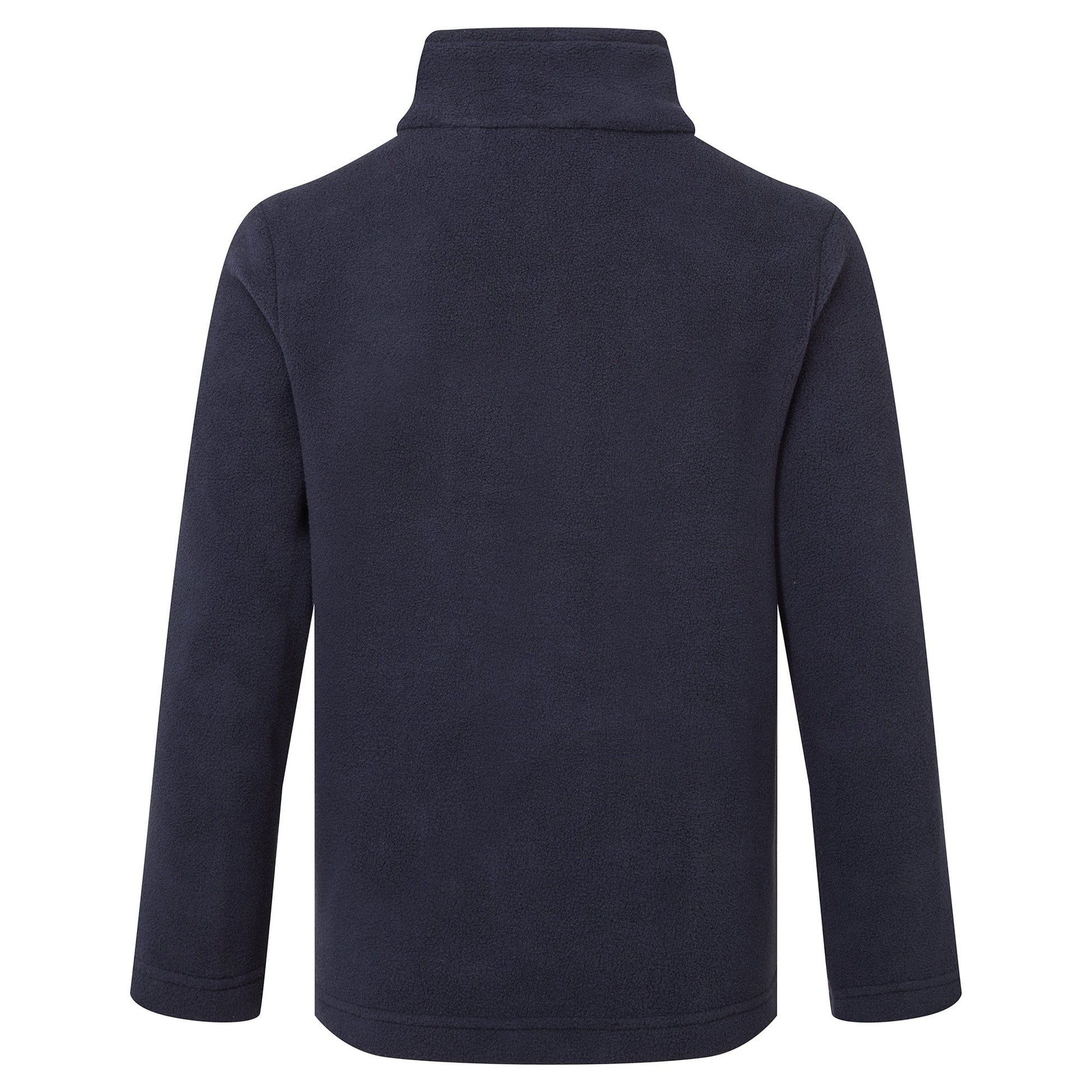 Navy - Back - TOG24 Childrens-Kids Toffolo Zip Neck Fleece Top