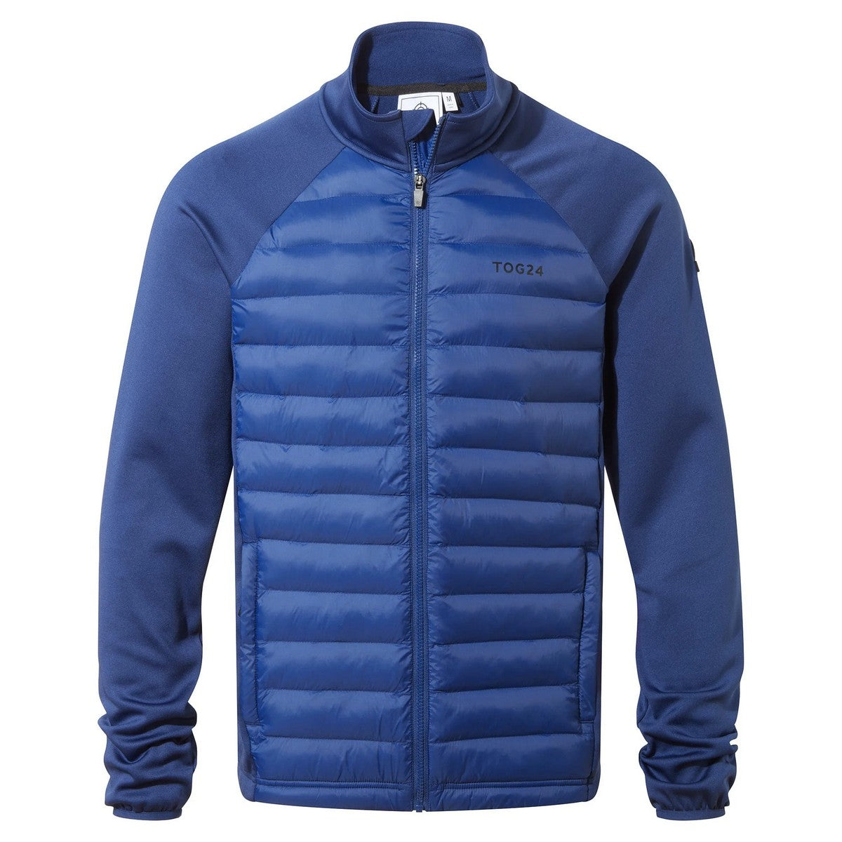 Night Blue - Front - TOG24 Mens Vasey Insulated Hybrid Jacket