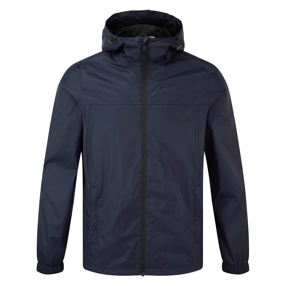 Navy - Front - TOG24 Mens Craven Milatex Packaway Waterproof Jacket