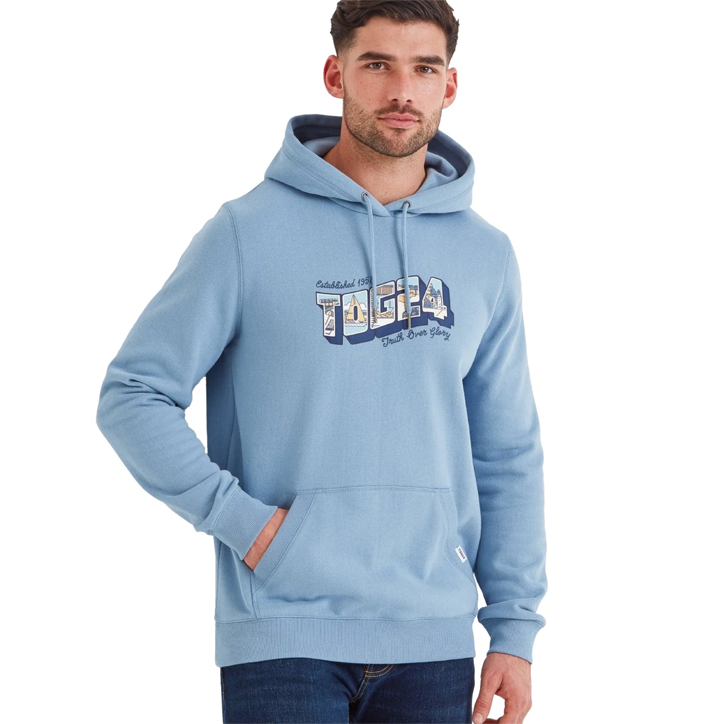 Blue Haze - Side - TOG24 Mens Cox  Joseph Cox Hoodie