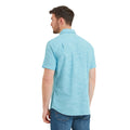 Aqua - Back - TOG24 Mens Dwaine Short-Sleeved Shirt