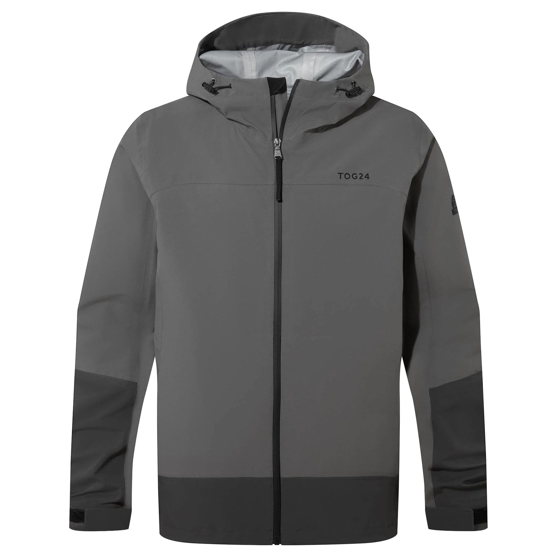 Soot Grey - Front - TOG24 Mens Bowston Waterproof Jacket