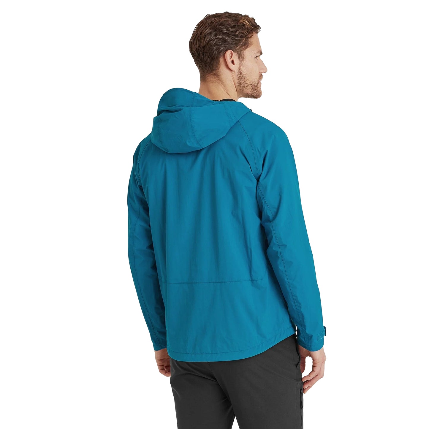 Peacock Blue - Back - TOG24 Mens Brigsteer Waterproof Jacket