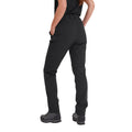 Black - Back - TOG24 Womens-Ladies Silsden Waterproof Trousers