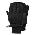Black Marl - Front - TOG24 Unisex Adult Storm Powerstretch Gloves
