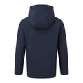 Navy - Back - TOG24 Childrens-Kids Koroma Softshell Hooded Jacket