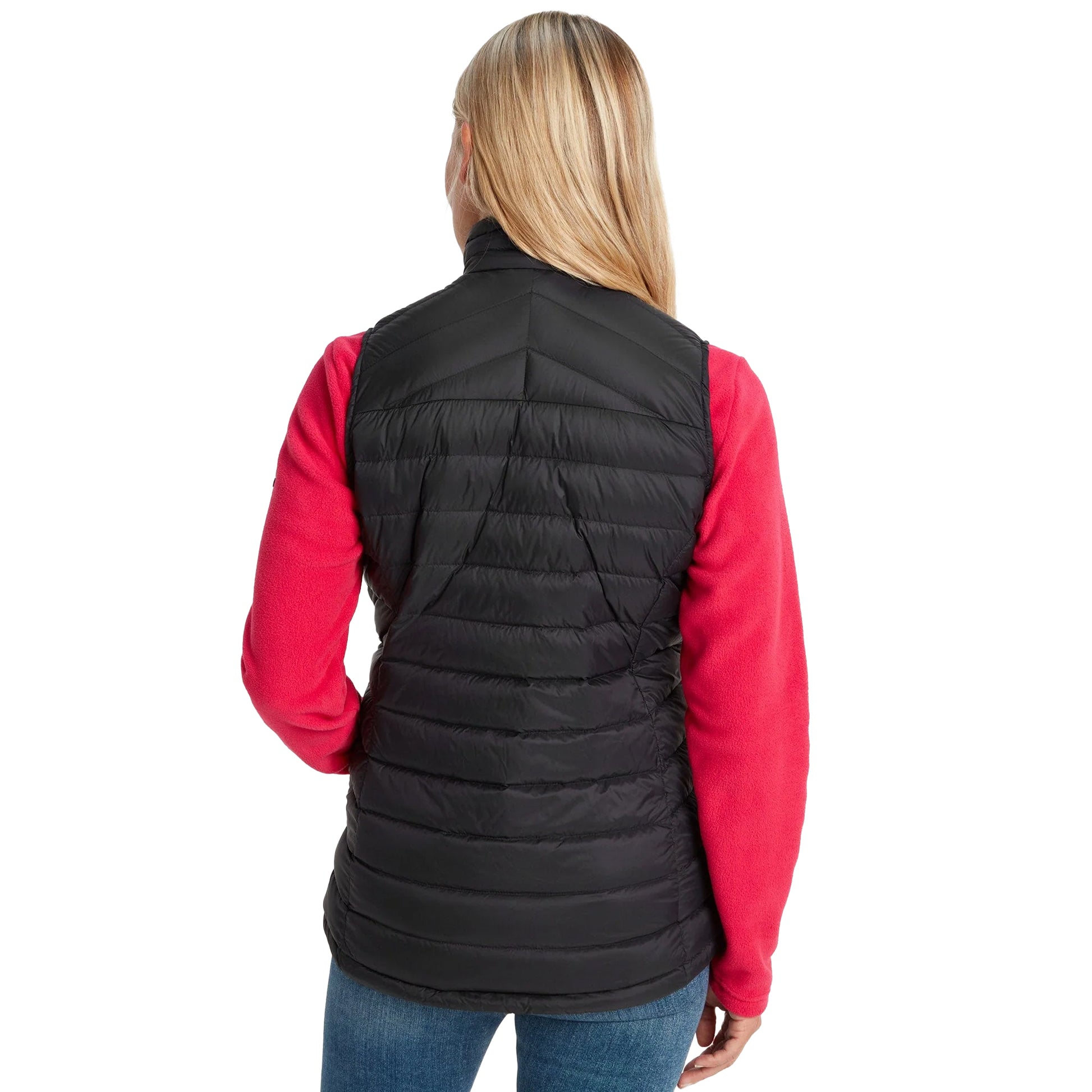 Black - Back - TOG24 Womens-Ladies Drax Down Gilet