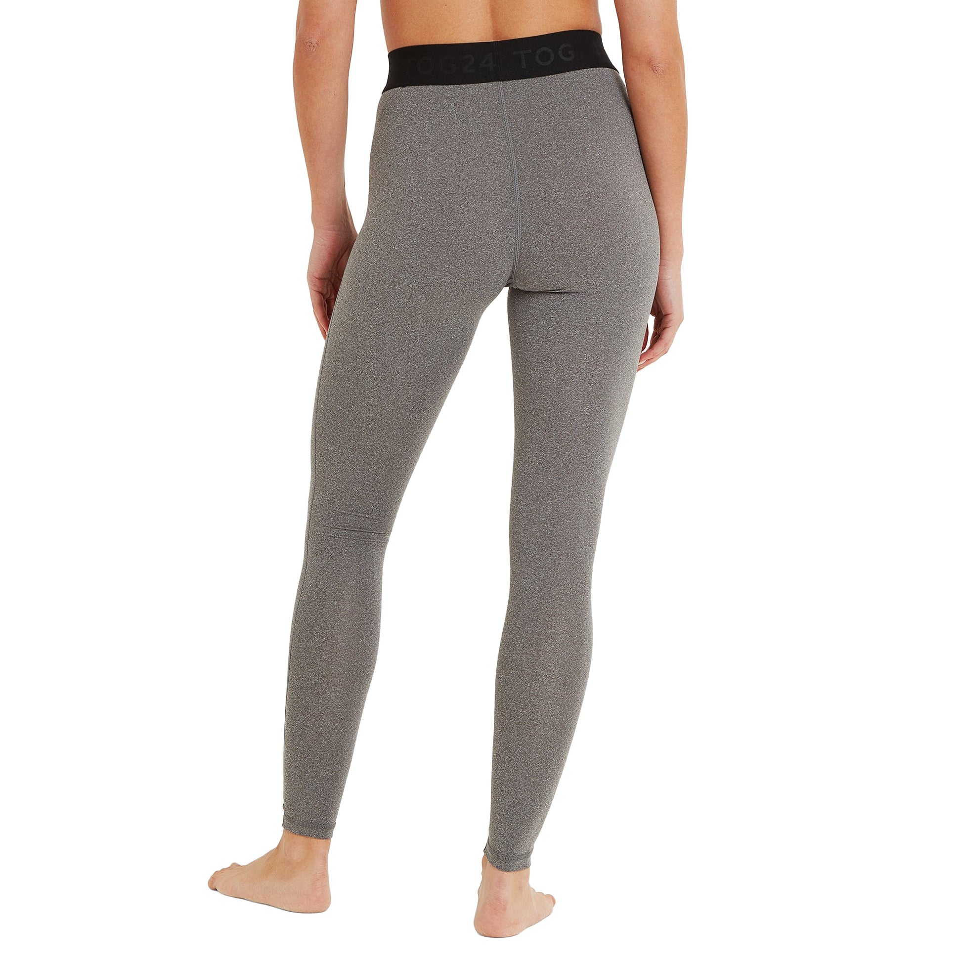 Grey Marl - Back - TOG24 Womens-Ladies Snowdon Thermal Leggings
