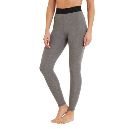 Grey Marl - Side - TOG24 Womens-Ladies Snowdon Thermal Leggings