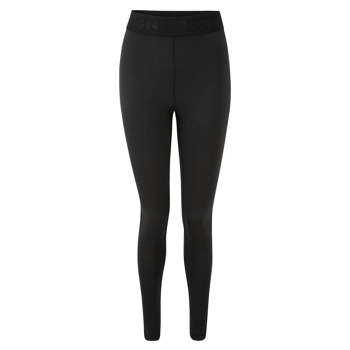 Black - Front - TOG24 Womens-Ladies Snowdon Thermal Leggings