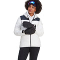 Black - Back - TOG24 Unisex Adult Conquer Leather Palm Ski Gloves