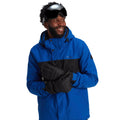 Black - Side - TOG24 Unisex Adult Conquer Leather Palm Ski Gloves