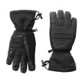 Black - Front - TOG24 Unisex Adult Conquer Leather Palm Ski Gloves