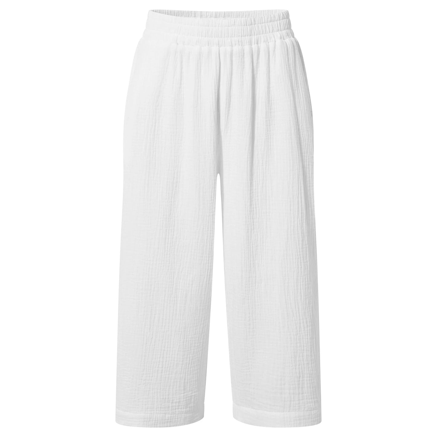 Optic White - Front - TOG24 Womens-Ladies Whitney Cropped Trousers