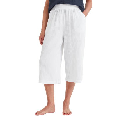 Optic White - Side - TOG24 Womens-Ladies Whitney Cropped Trousers