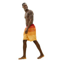 Tangerine - Lifestyle - TOG24 Mens Felix Contrast Striped Swim Shorts