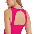 Magenta Pink - Side - TOG24 Womens-Ladies Kady One Piece Swimsuit