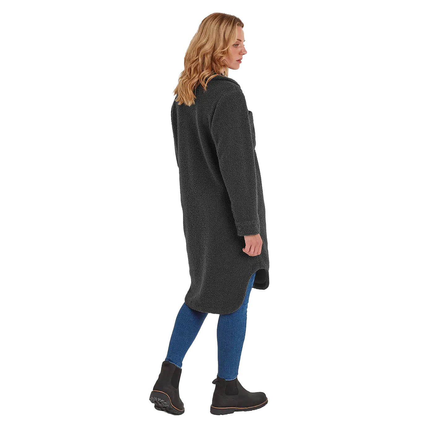 Washed Black - Back - TOG24 Womens-Ladies Reydon Shirt Jacket