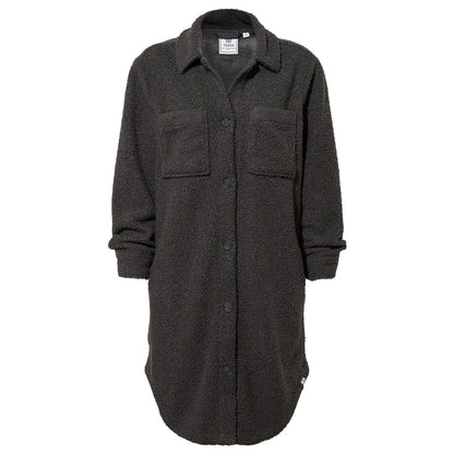 Washed Black - Front - TOG24 Womens-Ladies Reydon Shirt Jacket