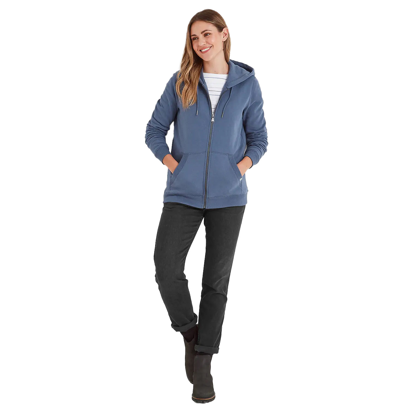 Blue Stone - Lifestyle - TOG24 Womens-Ladies Mia Full Zip Hoodie