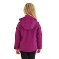 Purple Berry - Back - TOG24 Childrens-Kids Koroma Softshell Hooded Jacket