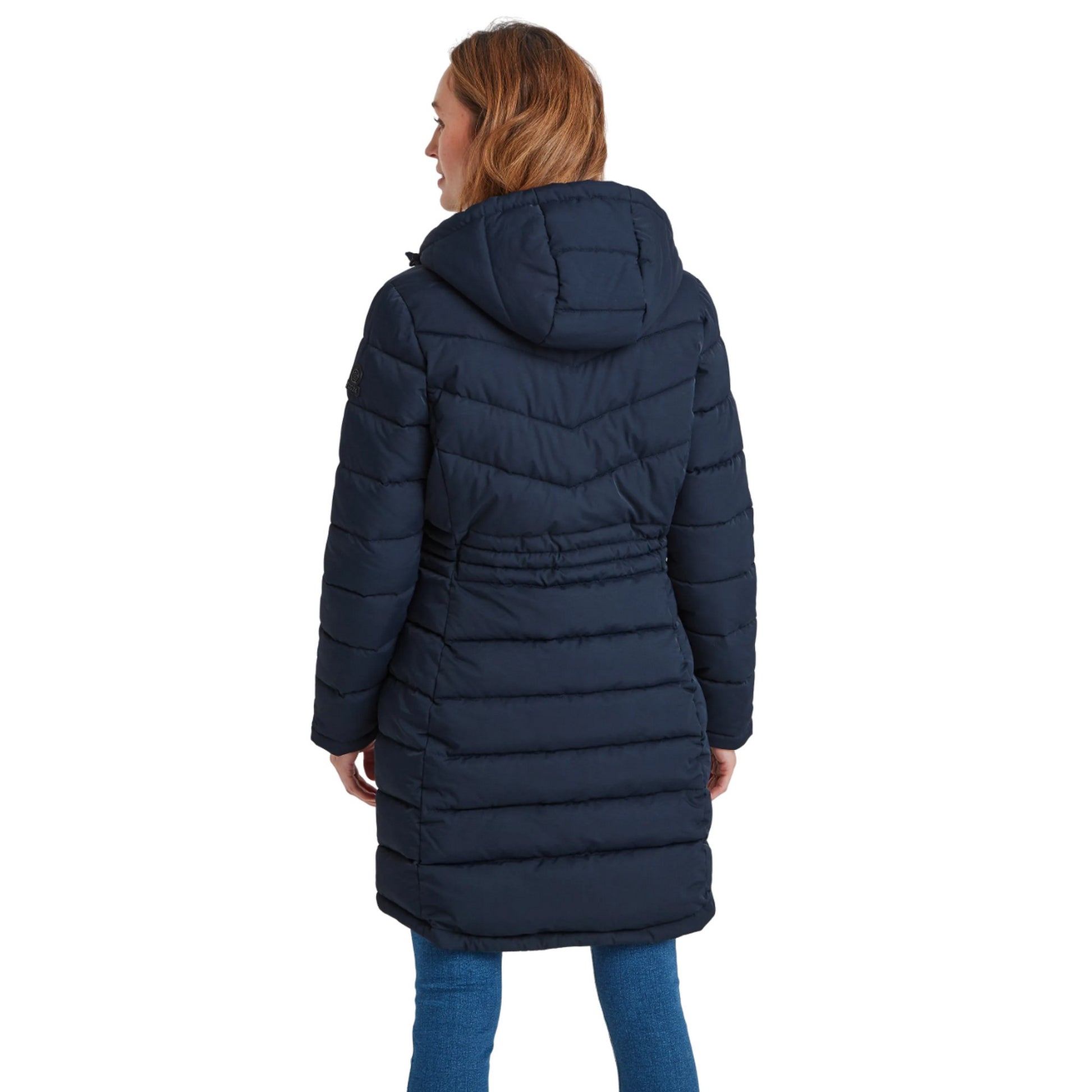 Dark Indigo - Back - TOG24 Womens-Ladies Orton Padded Parka