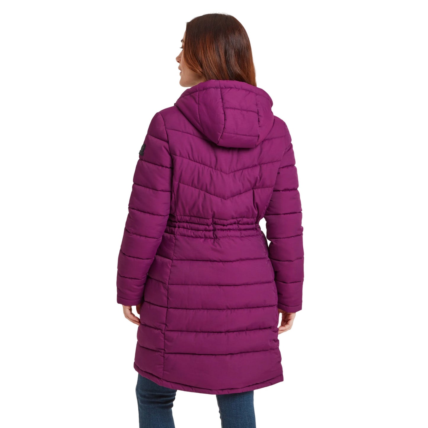 Purple Berry - Back - TOG24 Womens-Ladies Orton Padded Parka