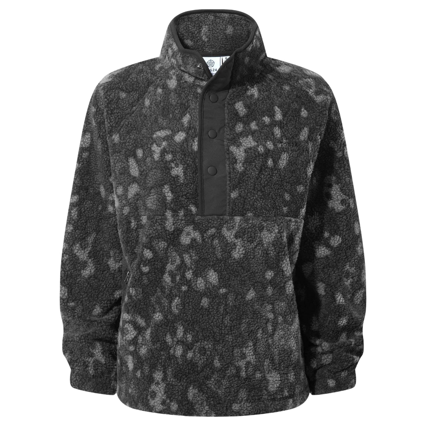 Black - Front - TOG24 Womens-Ladies Densun Scattered Sherpa Jacket